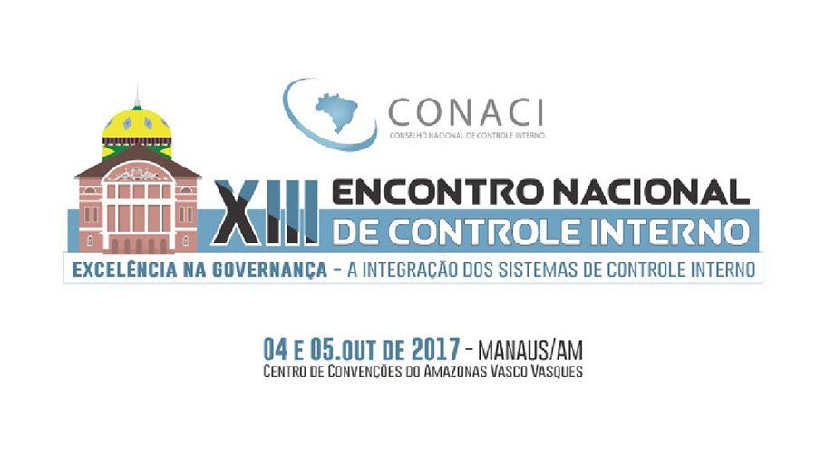 XIII encontro nacional de controle interno